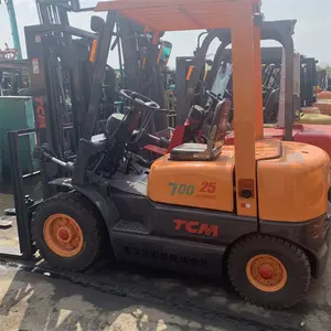 good condition Japan 2.5 tons fd25 used tcm forklifts