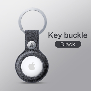 Étui de protection pour AirTags, porte-clés en cuir, design luxueux antichoc, <span class=keywords><strong>compatible</strong></span> - Product Image 2
