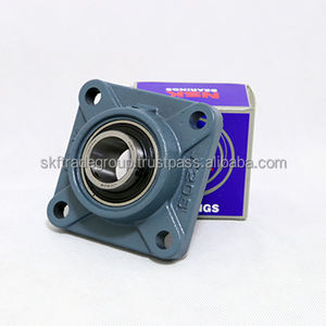 Rodamiento de Bloque de Almohada Esférico con Brida Exterior Cuadrada UCF208-24 UCF208 UCFU209-26 UCFU209-27 de Acero Cromado Precisión P0 con Lubricación por Aceite - Product Image 1