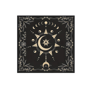 Tela de altar místico para Luna <span class=keywords><strong>Tarot</strong></span> bruja adivinación astrología juegos de mesa oráculo tarjeta Mat 1 pieza mantel de papel decoración de extensión - Product Image 2