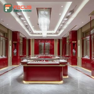 Muebles de Alta Gama para Joyería con Paneles de Vidrio Templado, Vitrina para Espacios de Boutique - Product Image 2