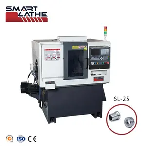 Düşük maliyetli CNC torna eğimli yatak makinesi aracı CNC torna makinesi fiyat Mini Metal cnc torna makinesi