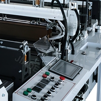 Machine de fabrication de sacs pliés en C sur rouleau avec écran tactile PLC, équipement de rembobinage automatique pour la production de sacs en plastique