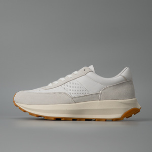 รองเท้าเทนนิส หนังแท้ รองเท้าลำลองแบบสวมใส่สบาย ดีไซน์สั่งทำได้ ระบายอากาศได้ดี ป้องกันกลิ่น DSYX - Product Image 1