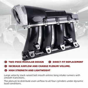 Ultra Street 系列赛车进气歧管 适用于本田 K 系列 K20A/A2/A3 K24 发动机进气歧管 - Product Image 4