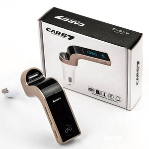 Bộ Phát FM Không Dây Rảnh Tay Bộ Sạc Xe Hơi G7 Bộ Phụ Kiện Xe Hơi <span class=keywords><strong>Bluetooth</strong></span> Không Dây AUX BT Máy Nghe Nhạc MP3 Máy Nghe Nhạc Mp3 Xe Hơi - Product Image 6