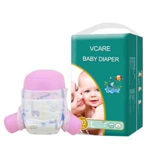 Usine chinoise, vente en gros de couches pour bébés de haute qualité, OEM personnalisé, super marque, super absorption, couches pour bébés - Product Image 1