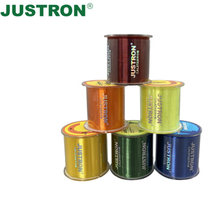 Justron Chất Lượng Cao Bán Buôn Tất Cả Các Kích Thước 500M Sea Fishing Dòng Nhiều Màu Super Strong Nylon Cá Dòng - Product Image 1