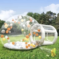 Ballons de fête pour enfants, maison amusante, dôme géant transparent gonflable en cristal, tente à bulles, ballons à bulles gonflables transparents, maison