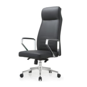 Silla de oficina moderna y cómoda de cuero con reposabrazos y respaldo 37731-6994A 37731-6994B 37731-6994D - Product Image 5