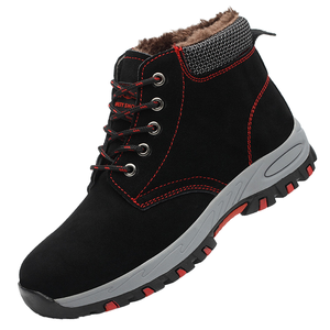 Botas de Seguridad Antiestáticas Americanas para Hombre, con Puntera de Acero, Resistentes a Pinchazos, Corte Medio, para Verano e Invierno, Uso en Fábrica, Eléctricas - Product Image 1