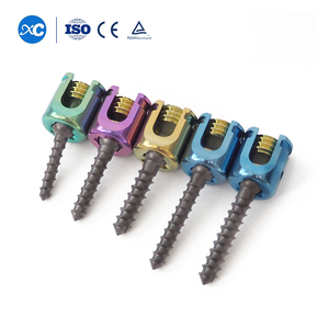 Veterinair Orthopedisch Implantaat Poly-Axiale Pedikel Schroef Invasieve Spinale Schroef Fabriek Gemaakt Spinale Schroef Fixatie - Product Image 1