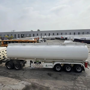 Semi-remorques citerne à carburant en alliage d'aluminium et acier inoxydable, 2, 3 ou 4 essieux, 45000-50000 litres, 6 bacs, 42 m³, 3 compartiments, à vendre - Product Image 1