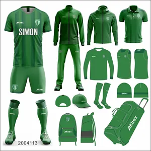 Fußball Trikot Sets Sublimation Fußball tragen für Männer Praxis Fußball Trikots Benutzer definierte Fußball Sportswear Fußball Team Uniform