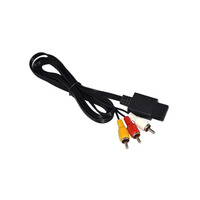 Câbles Audio-vidéo AV pour Console de jeux vidéo Snes/N64, cordon de fil de 6 pieds, câble RCA TV AV