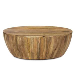 Table basse ronde en bois de haute qualité, design compact, best-seller, prix de gros - Product Image 1