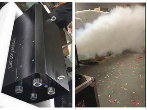 Top siêu mạnh Cryo CO2 máy bay phản lực pháo mạnh mẽ súng máy bay phản lực 2 vòi phun 2 đầu bắn súng bên máy sevent Súng khô Băng sương mù đám cưới djdj - Product Image 6