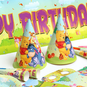 Joli ours en peluche <span class=keywords><strong>Avengers</strong></span> Maria imprimé dessin animé ballon fête fournitures joyeux <span class=keywords><strong>anniversaire</strong></span> fête <span class=keywords><strong>d</strong></span>écoration ensemble avec gâteau Topper - Product Image 3