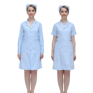 เสื้อโค้ทห้องแล็บคุณภาพสูงเสื้อโค้ทแพทย์แพทย์2025ทันสมัยโลโก้ที่กำหนดเองรูปแบบเสื้อกาวน์ทางการแพทย์ - Product Image 3