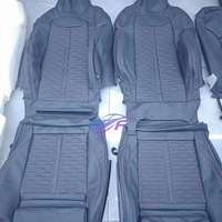 Housses de siège auto sur mesure 5 places, luxe, haute qualité, cuir Nappa, compatibles avec Audi S7 A4 A6 A3 Q5 Q7 TT A7 Q3 A5 Q4 Q6