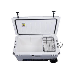 Glacière rotomoulée KUER-B 110 litres avec roues pour la pêche et les activités de plein air - Product Image 4