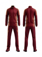 Maillot de football personnalisé par sublimation, tenue d'équipe multisports, uniforme en polyester, survêtement à fermeture éclair intégrale, anti-humidité, OEM