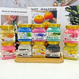 <span class=keywords><strong>Sel</strong></span> de Bain Bio Végétalien Naturel aux Herbes et Fleurs, Exfoliant Corporel Aromatique Blanchissant au <span class=keywords><strong>Sel</strong></span> <span class=keywords><strong>d</strong></span>'Épsom, Marque Blanche SPA Relaxant - Product Image 5