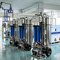 Système de filtration d'eau RO portable avec pompe 500L/heure, garantie 1 an, pour le nettoyage des vitres, des panneaux solaires, des voitures