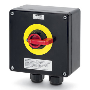 Interruptor de Desconexión Scame 590.XHGE6303, Conector Enchufable, Impermeable, a Prueba de Polvo, Cableado Frontal, Contactos Plateados - Product Image 4