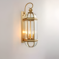Lampe murale extérieure étanche de style français vintage VH E27 pour hôtel, maison, allée, escalier, éclairage décoratif extérieur