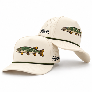 Casquette de golf à cinq panneaux, broderie, logo en cuir silicone, personnalisable, haute qualité, faible MOQ, visière plate, protection solaire, pour femme - Product Image 1