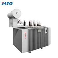 Transformateur de S11-M FATO 30kVA 100KVA 315 KVA 500KVA puissance immergée dans l'huile électrique triphasée Dyn11 en forme de bobine 11kv à 415v