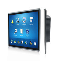 Écran tactile industriel Android 12,1 15 17 19 pouces, PC avec montage VESA, intégré, étanche IP65, capacitif, tout-en-un