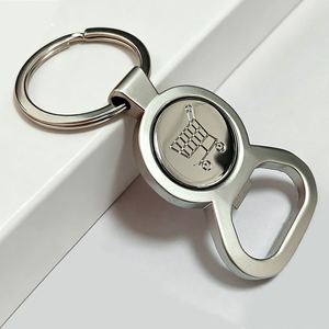 Wholesale Custom Logo Shopping Cart Coin Metal Key Chain/Metal Trolley Token Coin for Game/Caddy Chips Coin Keychain - Product Image 4