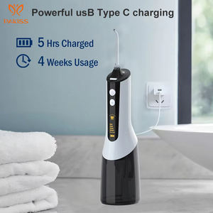 USB eléctrico portátil para irrigador bucal, hilo dental inalámbrico, hilo de agua para uso doméstico y exterior, limpiador de dientes - Product Image 2