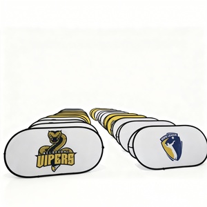 Hai mặt một khung triển lãm hiển thị biểu ngữ khuyến mại Cờ & biểu ngữ với xây dựng bền - Product Image 6