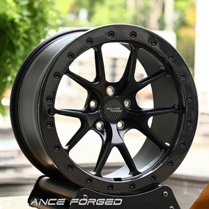 17 18 19 20 pouces léger passager voiture roue course forgé aluminium jante 5x112 5x114.3 Beadlock anneau pour <span class=keywords><strong>Supera</strong></span> MK5 A90 - Product Image 1