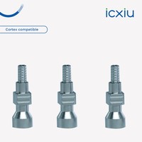 Cortex Factory Vente en gros Capuchon de transfert d'empreinte dentaire à fenêtre ouverte pour abutment d'implant, pour clinique
