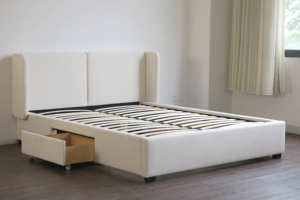 Мебель для спальни крылья изголовья мягкая кровать для хранения с ящиками - Product Image 6