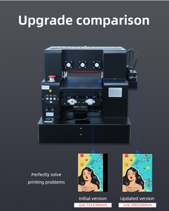 Wholesale A3 UV Printer Varnish UV DTF Printer Sticker Printing Machine Small Uv Flatbed Printer for Bottle Pen Phone case - Product Image 6
