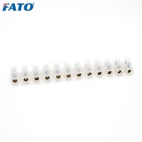 Borniers 30a PE 12P connecteur de fil type U pour retardateur de flamme basse tension conception facile à couper