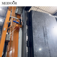 Porte d'entrée en aluminium moderne et minimaliste pour la sécurité domestique, antivol, pour villas, chambres et hôtels (intérieur/extérieur)