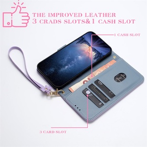 Custodia a Portafoglio Magnetica in Pelle PU per <span class=keywords><strong>iPhone</strong></span> 17, con Porta Carte, Compatibile con <span class=keywords><strong>iPhone</strong></span> 17 16 15 14 13 12 Pro - Product Image 5