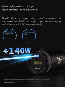 Lumière vidéo LED Inkee Gc150 150W, étanche, avec monture Bowens, diffuseur continu pour l'enregistrement en direct, lumière LED - Product Image 6