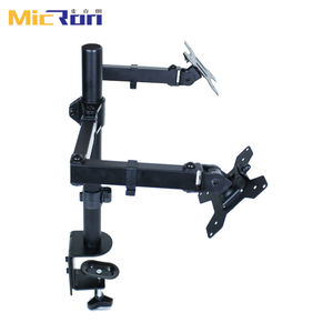 Per 14 "-32" braccio <span class=keywords><strong>Monitor</strong></span> <span class=keywords><strong>doppio</strong></span> Multi <span class=keywords><strong>Monitor</strong></span> supporto Soporte <span class=keywords><strong>Monitor</strong></span> <span class=keywords><strong>staffa</strong></span> Desktop - Product Image 5