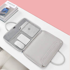 <span class=keywords><strong>4</strong></span> en 1 Feutre Office Protect Tablet Computer Laptop Protector Storage Carrying Sleeve Case Bag - Product Image 3