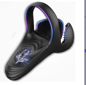 Anneau pénien pour adultes avec 10 modes de vibration et éjaculation retardée - Product Image 6