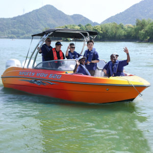Fabricant chinois de bateaux de pêche sportifs en fibre de verre, conception de bateaux rapides sur mesure - Product Image 2