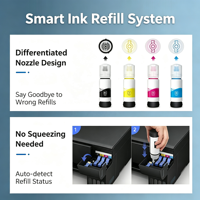 Impresora Inalámbrica de Tanque de Tinta a Color L3267, Máquina Multifuncional de Impresión, Copia y Escaneo para Oficina en Casa, Proveedor Mayorista B2B
