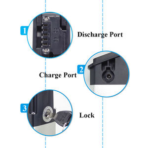 Batería de litio plegable de 48V 15Ah 17.5Ah para bicicleta eléctrica Bezior XF200 <span class=keywords><strong>X</strong></span> Plus <span class=keywords><strong>Mate</strong></span> <span class=keywords><strong>X</strong></span> para motores de 500W 750W - Product Image 6